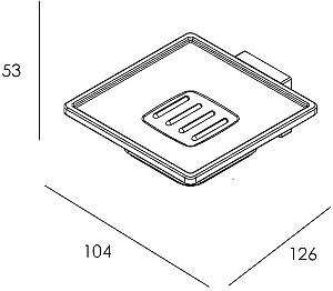 Suport pentru sapun IMPRESE Ronda (2535.210104)
