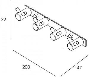 Cuier pentru baie prosoape IMPRESE Skala 102750