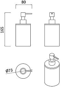 Dozator sapun lichid RJ Rozzy Jenori Poznan (RJAC025-03WO)