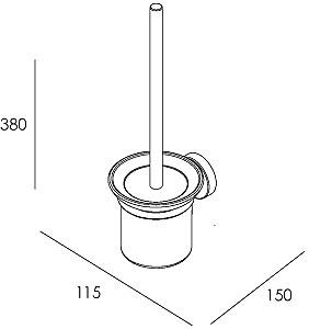 Perie de WC IMPRESE Skala 151275