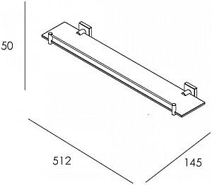 Raft pentru baie IMPRESE Bilovec 161255B