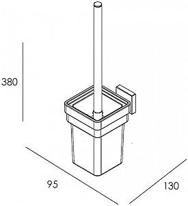 Perie de WC IMPRESE Bilovec 151255B