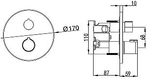 Baterie cada IMPRESE Centrum VRB-15400Z
