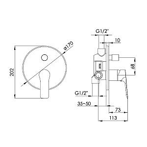 Baterie dus IMPRESE KUCERA VR-31105