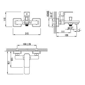 Baterie dus IMPRESE BILOVEC 10256