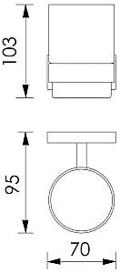 Suport pentru periute de dinti IMPRESE Valtice (120320)