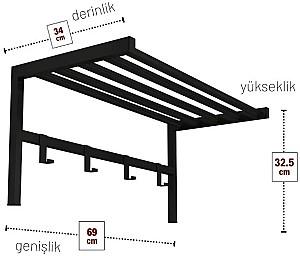 Cuier Bofigo 21-20-06 Black