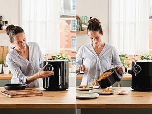 Friteuza Delimano Air Fryer Star Black