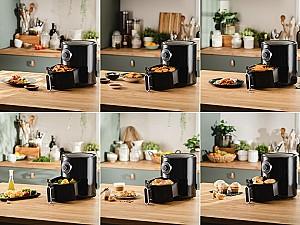 Friteuza Delimano Air Fryer Star Black