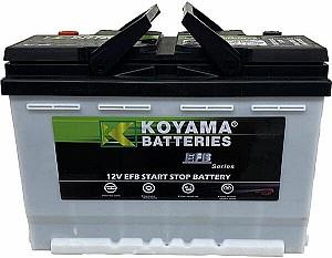 Acumulator auto Koyama EFB 75 P+ (700Ah) 278/175/190