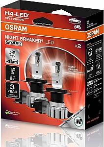 Lampa auto Osram 64193 DWNBST-2HB 20/19W 12V P43T LED START H4