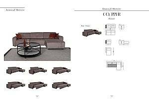 Canapea coltar Pereflex Cooper