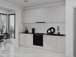 Set mobila bucatarie Bayro Spring 2.8 m Cashmere