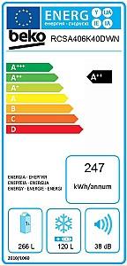 Frigider BEKO RCSA406K40DWN
