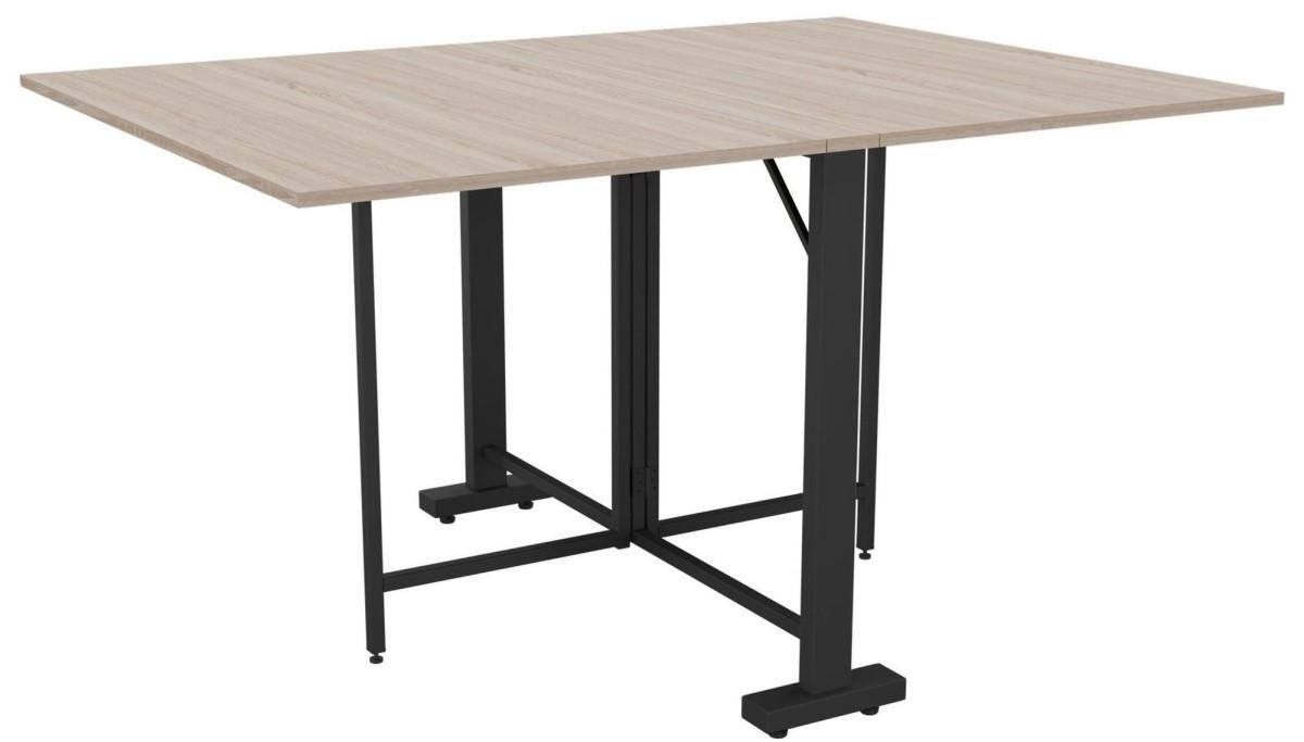 Masa de birou AMF Fold 2 1400 Stejar Sonoma / Negru