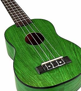 Ukule Harley Benton UK-12 Stain Ash Green