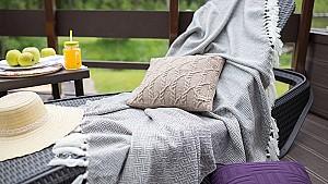 Fata de perna Askona Linen 40x40cm