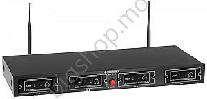 Microfon fara fir MCGREY UHF-4V2I Quad Wireless Microphone Set