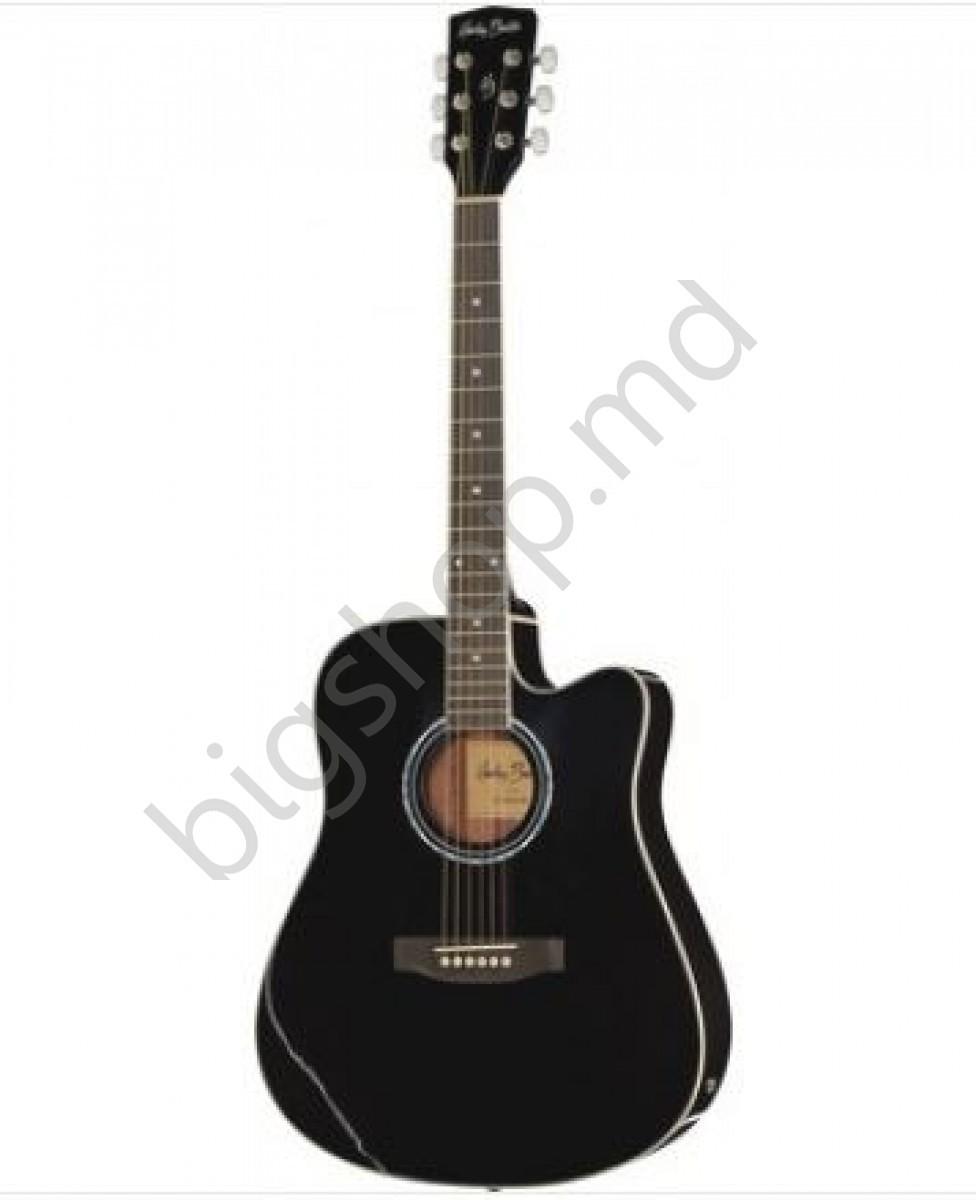 Chitara acustica Harley Benton D-120CE BK
