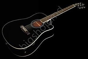 Chitara acustica Harley Benton D-120CE BK