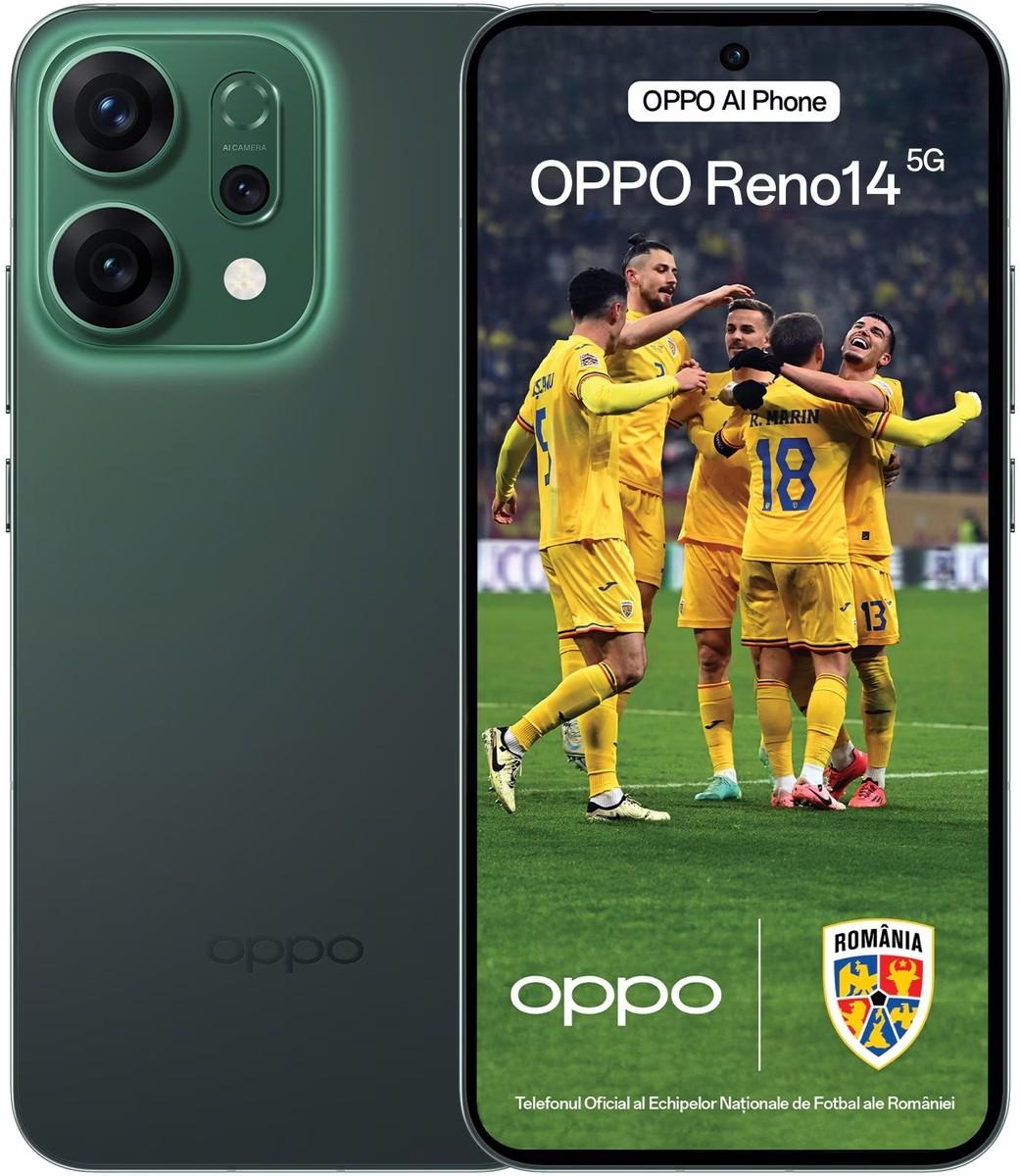 Telefon mobil Oppo Reno 14 5G 12/512GB Luminous Green