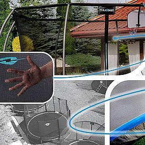 Trambulina Thunder Ultra 374 cm Albastru