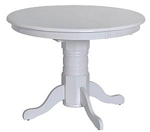 Set de masa si scaune Evelin Capella V White + 4 scaune HV-3167 White/NV-10WP Grey