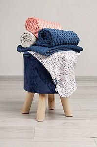 Plapuma Caretero Light Minky Hedgehogs Grey