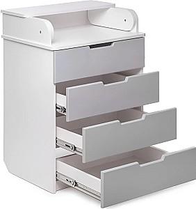 Comoda copii PernaMea HappyBaby 600 Light Grey