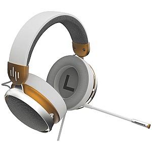 Casti gaming Dark Project SONO White