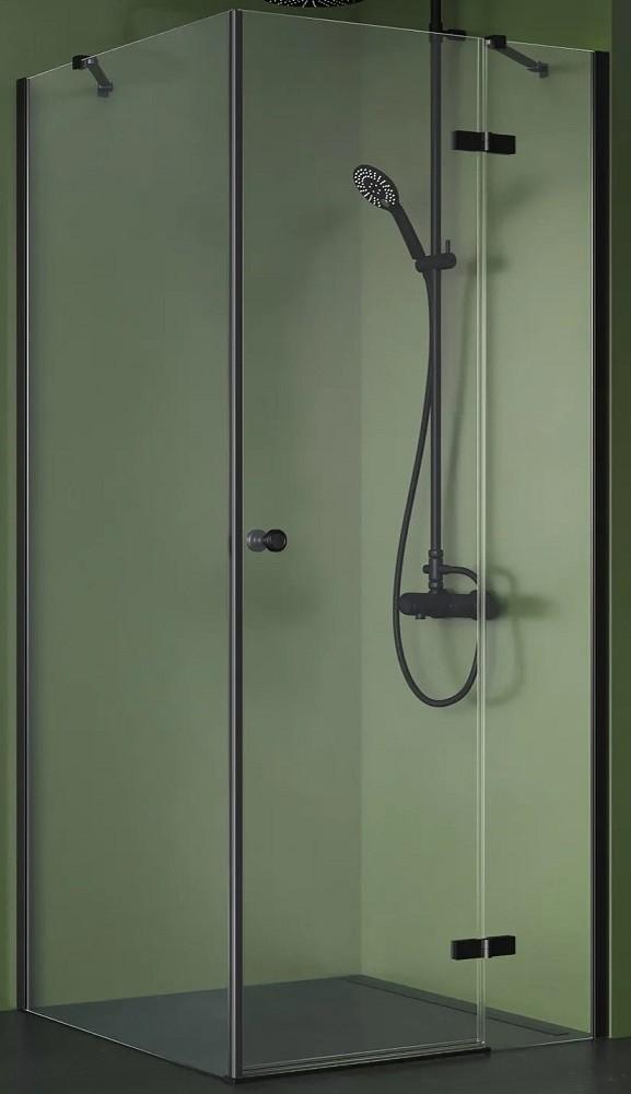 Cabina de dus New Trendy Kalibra Black Rectangular 120x80x195 K-4997 6mm Active Shield