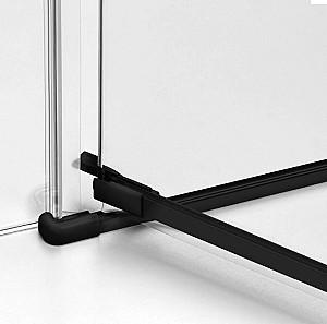 Cabina de dus New Trendy Avexa Black Rectangular L 100x80x200 Hinged EXK-1586