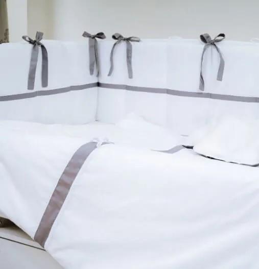 Lenjerie de pat PernaMea Renaissance Gri