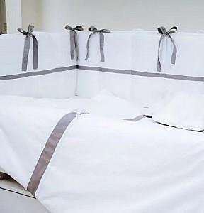 Lenjerie de pat PernaMea Renaissance Gri