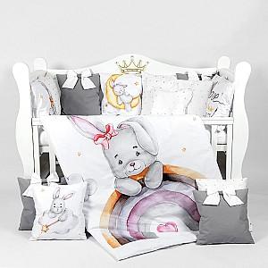 Lenjerie de pat PernaMea Premium Iepuraș (8 piese)