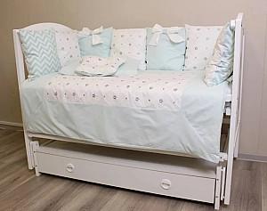 Lenjerie de pat PernaMea Perne Turcoaz (8 piese)