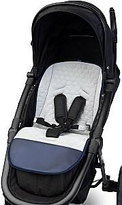 Saltea pentru carucioare Sensillo Velvet Liner Navy Foxes