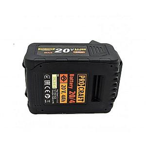 Acumulator scule electrice ProCraft 20/4 4 AH