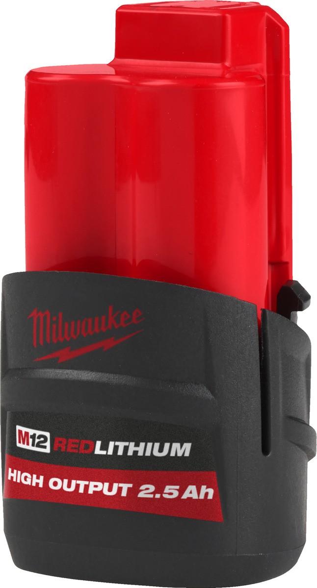 Acumulator scule electrice Milwaukee M12 HB2.5 12V 2,5 Ah (4932480164)