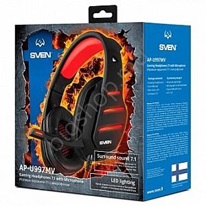 Casti SVEN AP-U997MV Black-Red