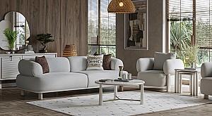 Masuta de cafea, reviste Pereflex Salda Alb