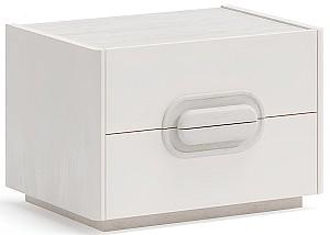 Noptiera Pereflex Traverta Alb