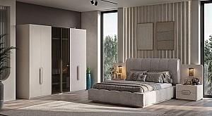 Noptiera Pereflex Traverta Alb