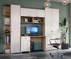 Raft de perete KMK Sharm 0722.6 stejar sonoma/alb lucios