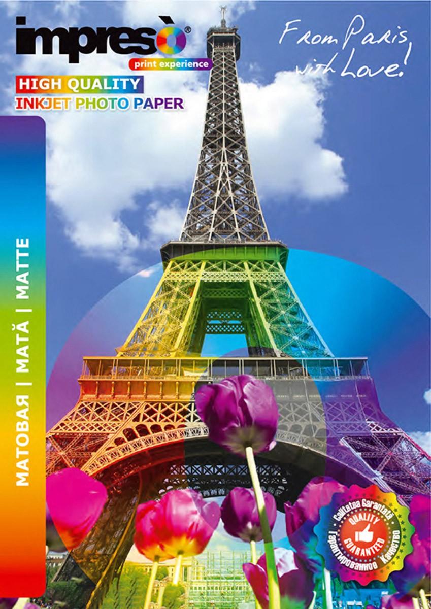 Hîrtie foto Impreso 50 file, 250gr, dublă mată, 250050DS