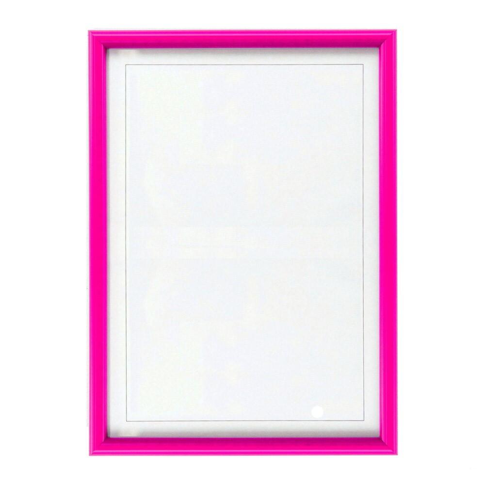 Rama pentru documente VLM pentru foto A4, roz, 213005
