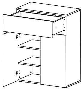 Antreu Yasen London Cașmir (Bej) / Antracit (Gri)
