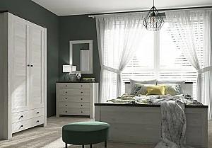 Comoda Yasen Antverpen II 5S Frasin Inzapezit / Stejar Morena