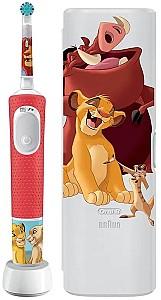 Periuta electrica de dinti BRAUN Kids D103.413.2KX Lion King