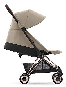 Carucior de plimbare Cybex Coya Rosegold Cozy Beige